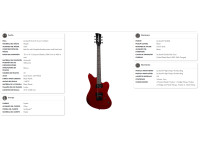 Jackson JS22 Surfcaster HT Metallic Red Jackson JS22 Surfcaster HT Metallic Red